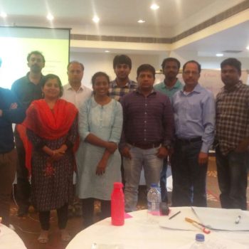 Padma Priya With Students